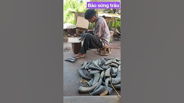 Bào sừng làm cán dao