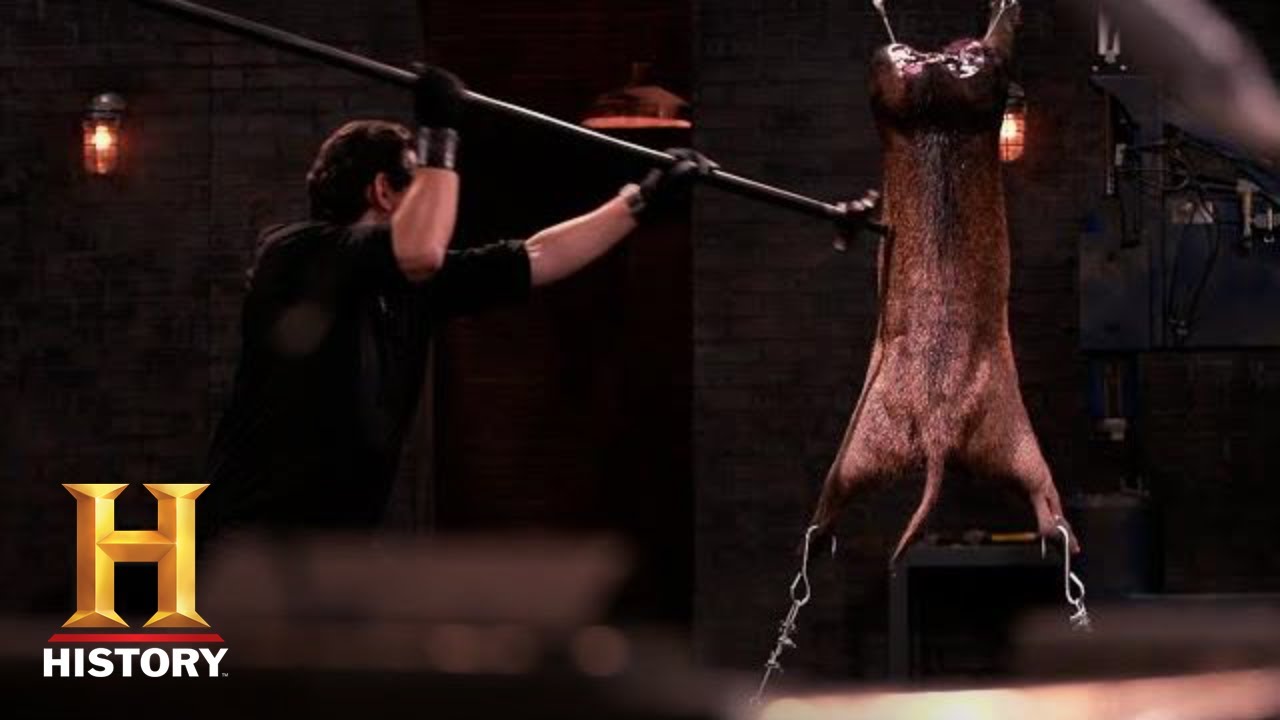 Forged in Fire: Boar Spear COMBATS the Final Round *Lethal Damage Involved* (Season 3) | History