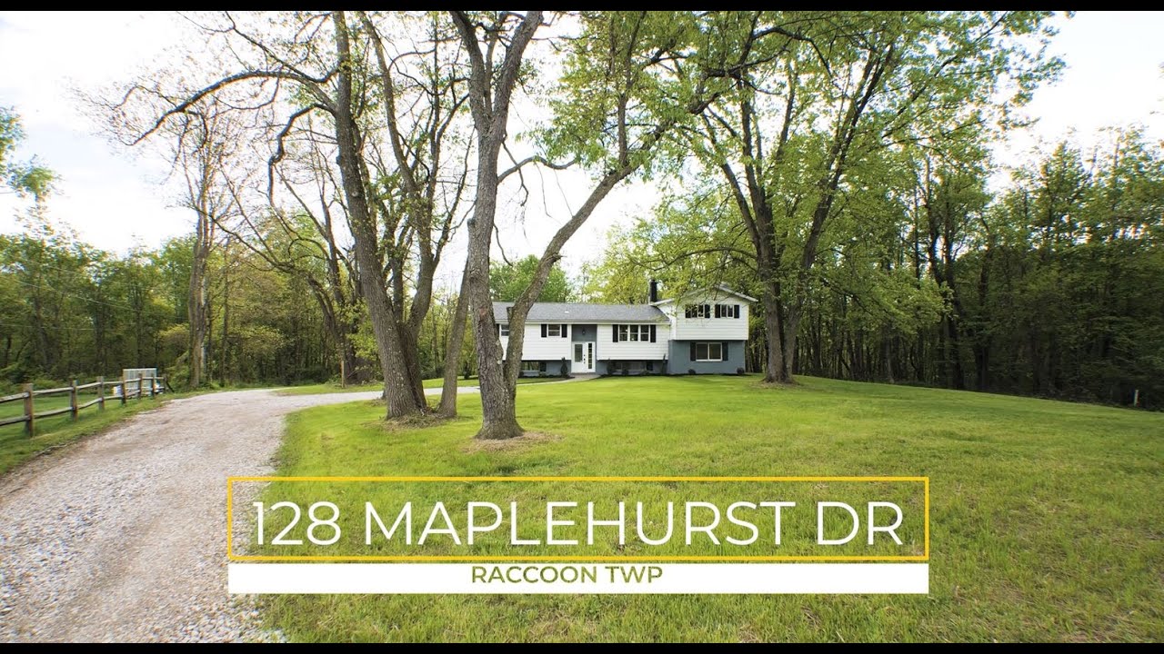 128 Maplehurst Drive, Raccoon Township, PA YouTube