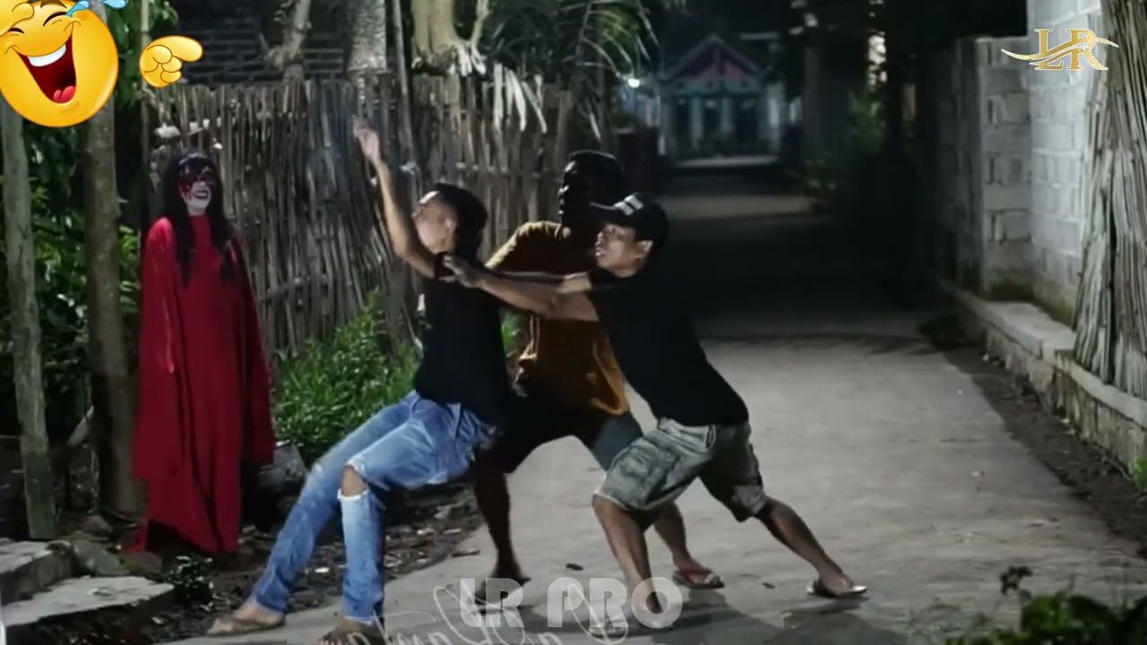 Prank Trio Kuntilanak Lucu Viral  - Prank Kuntilanak Terlucu