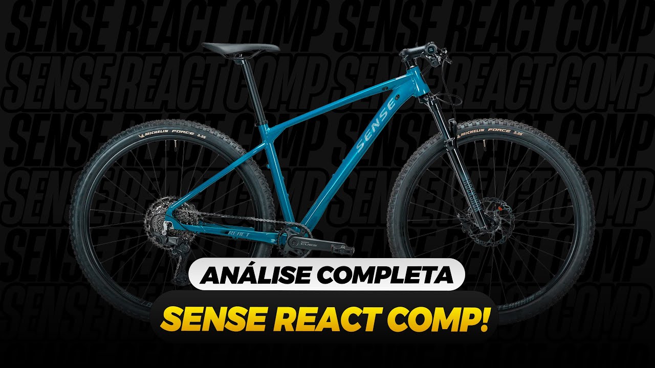 LANÇAMENTO SENSE REACT COMP - A MELHOR BIKE DA LINHA REACT! - YouTube
