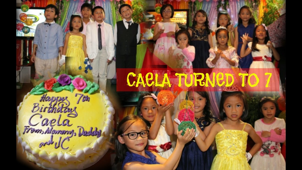 CAELA'S 7th BIRTHDAY CELEBRATION | J & C CORNER