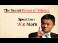 The Secret Power of Silence Speak Less, Win More | English Listening for Beginners