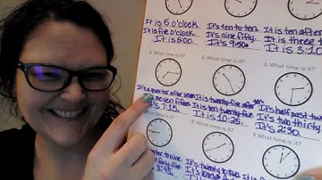 Unit 5: On Time-Grammar, Part 2: What time is it? Writing Practice ELL ESL International