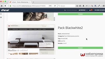 Cómo instalar Joomla 3.7 en cPanel
