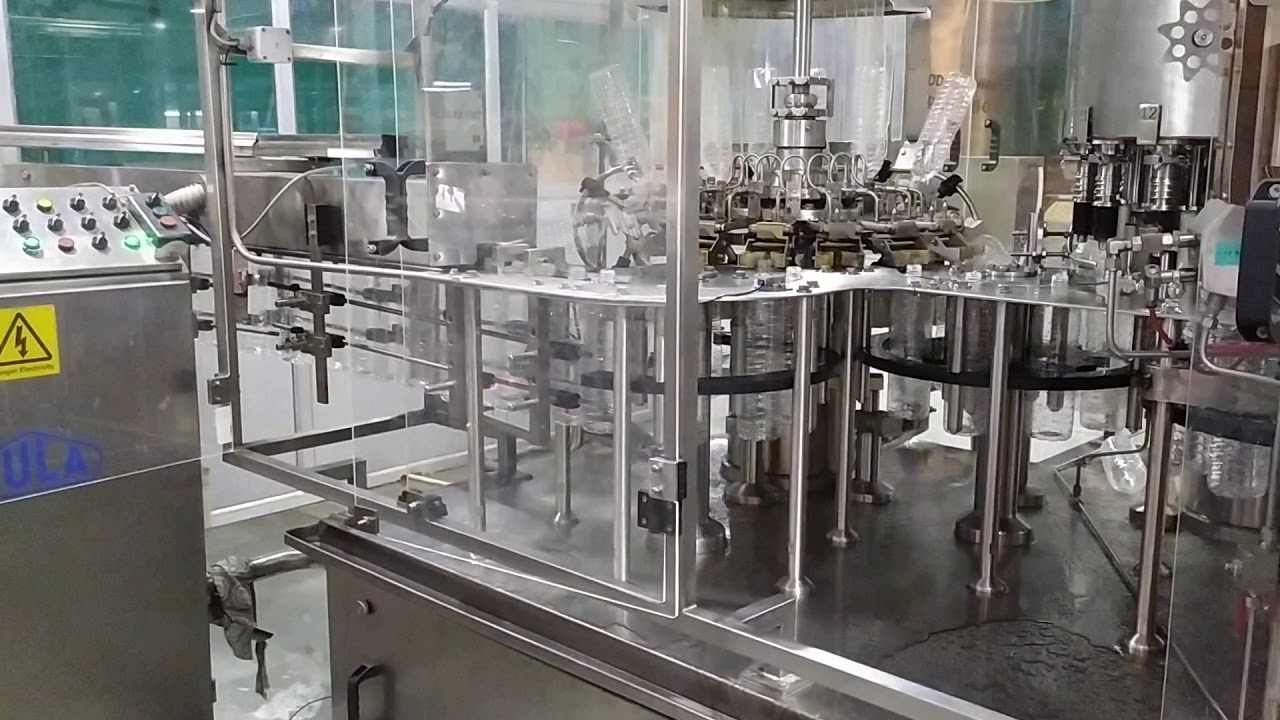 Hilden 90 BPM Water filling machine