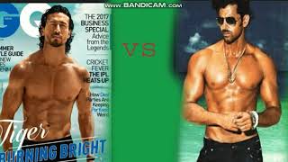 Hrithik vs Tiger Shroff body