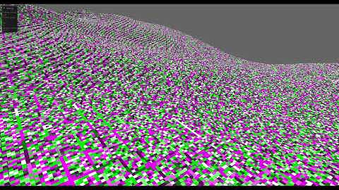 Procedurally generated voxels 1