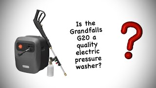 Unboxing & Review Of The Giraffe Tools Grandfalls G20 Electric Wall Mount Pressure Washer.