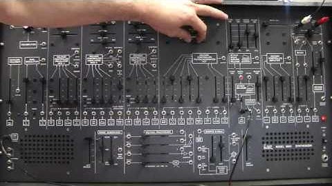 ARP 2600 Semi-Modular Synthesizer Demo