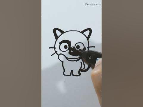 Sanrio Chococat drawing 🖤 #shorts - YouTube
