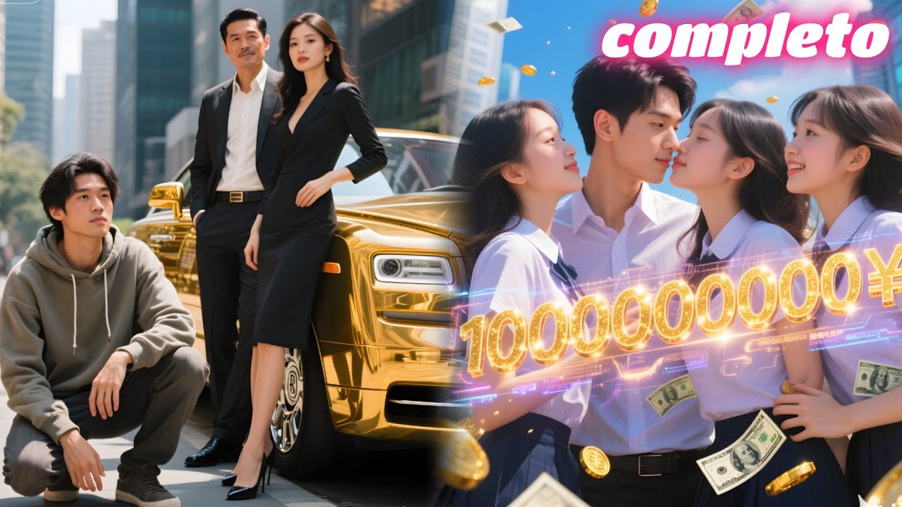 Chico pobre reunido con padres ricos — Sis. Retorno, gastó y sacó 100x, atrajo muchas bellezas.