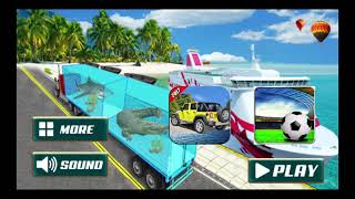 Sea Animal Transport Truck Drive - Android Gameplay HD screenshot 5
