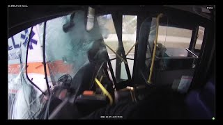 Video shows an MCTS bus hit an ambulance/inside view. (Dec. 7, 2021) | FOX6 News Milwaukee
