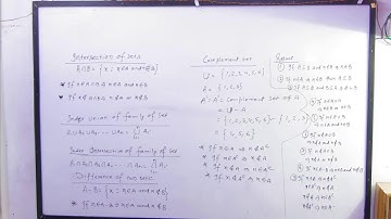 BSC MATH SEM 1| SET THEORY LEC 1| BSC PHYSICS BY RAHUL SIR