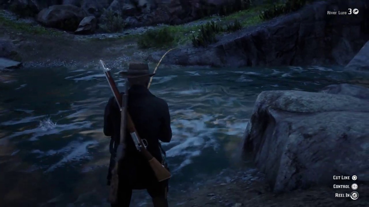 Red Dead Online Salmon Fishing in the Cumberland Forest Rivers YouTube