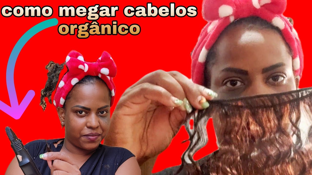 Como Megar Cabelos Org nico Na Tela YouTube