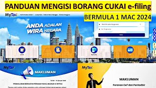 CARA ISI e-Filing BORANG CUKAI PENDAPATAN (e-Be) | Mula 1 Mac 2024 CARA ISI e-Filing BORANG CUKAI PENDAPATAN (e-Be) | Mula 1 Mac 2024