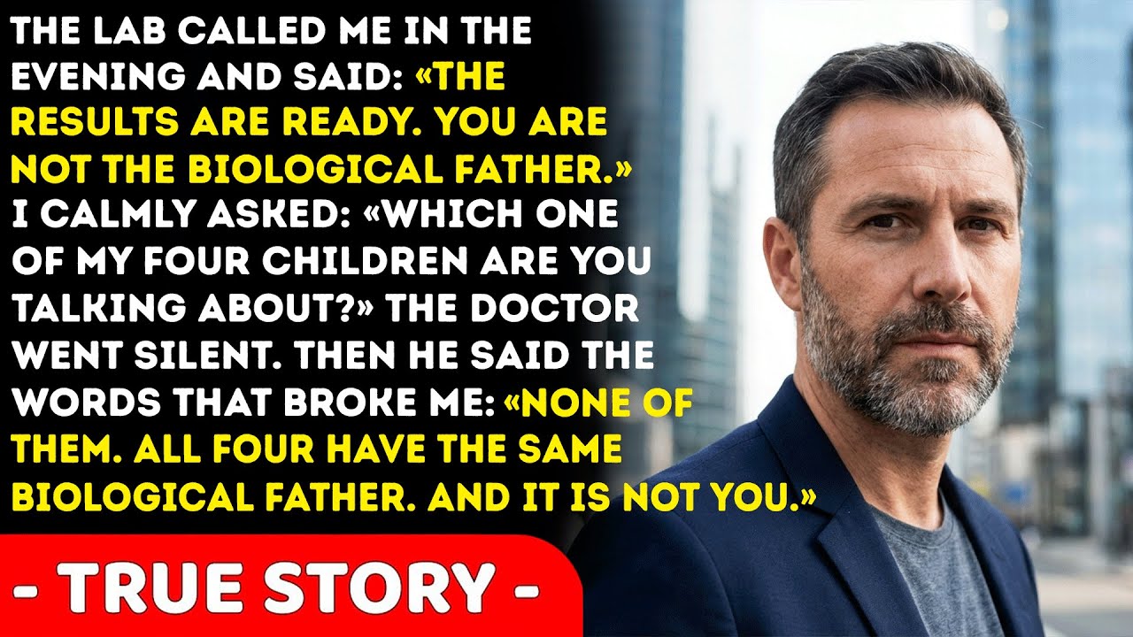 The Doctor Called With DNA Results — I Asked About My Four Kids…  The Doctor Paused Too Long