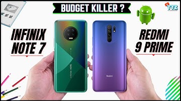 Infinix Note 7 Vs Redmi 9 Prime ⚡ Full Comparison - Make Your Best Choice ! 🔥🔥🔥