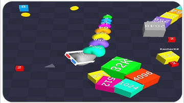 Cube Arena 2048: Merge Numbers ✪ Gameplay Walkthrough ✪ Mobile Game ✪ Android & iOS