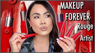 MAKEUP FOREVER Rouge Artist Shine On Lipstick Review screenshot 2