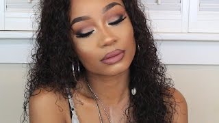Neutral Smoky Fall Makeup Tutorial | MakeupTiffanyJ