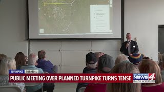 Public meeting over planned Turnpike turns tense