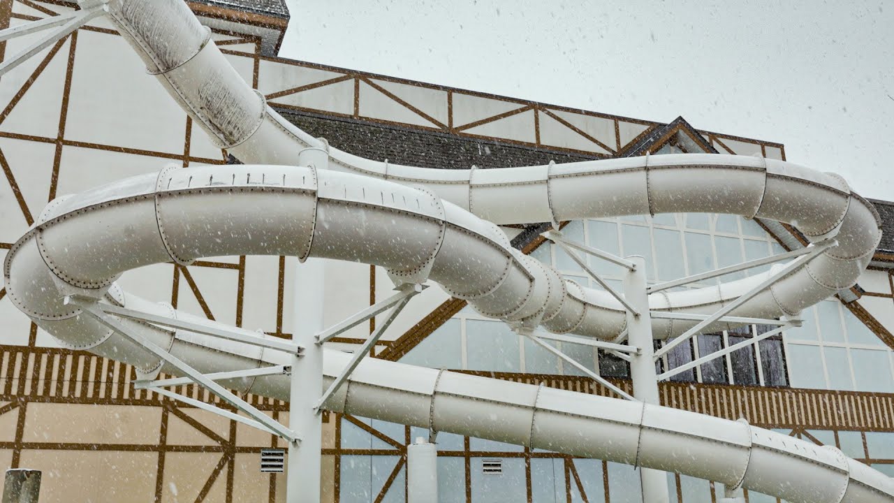 SUPER G Water Slide at Avalanche Bay Boyne Falls MI