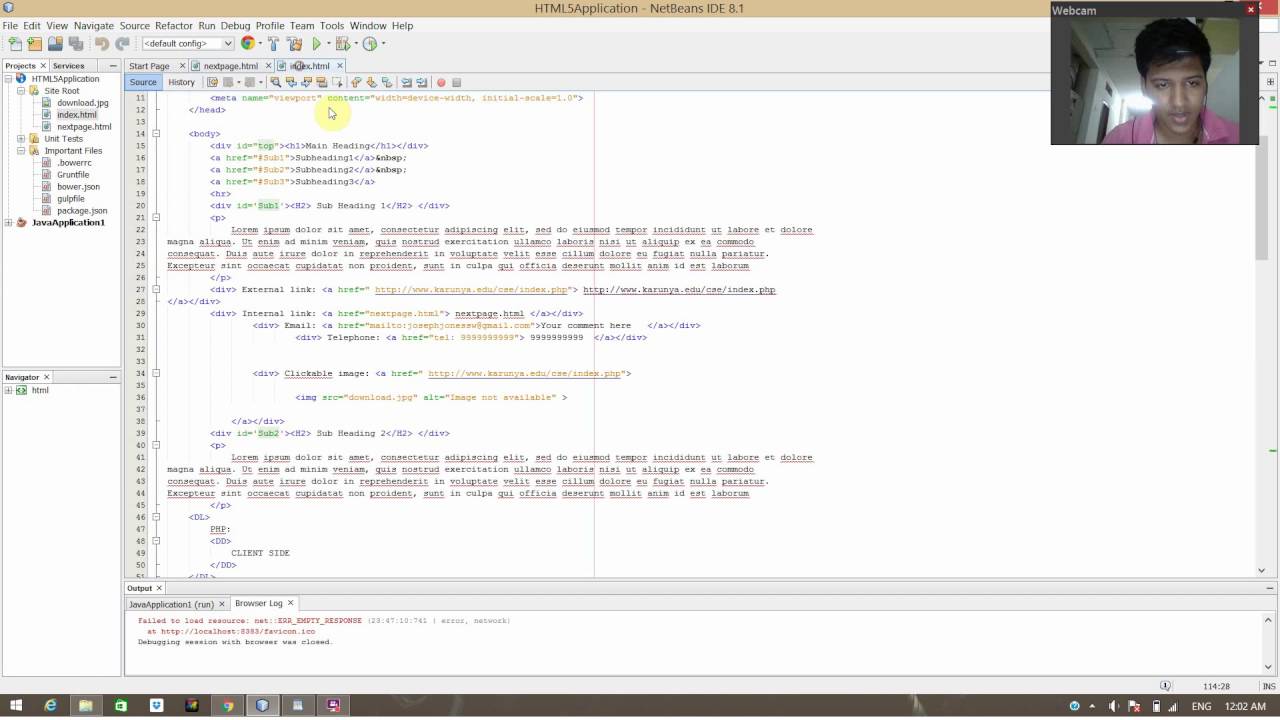 Web Technology Lab Experiment - 1 - YouTube