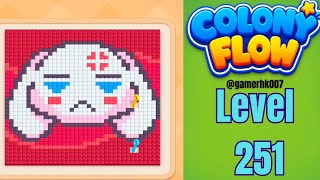 Colony Flow Level 251 Walkthrough Solution 