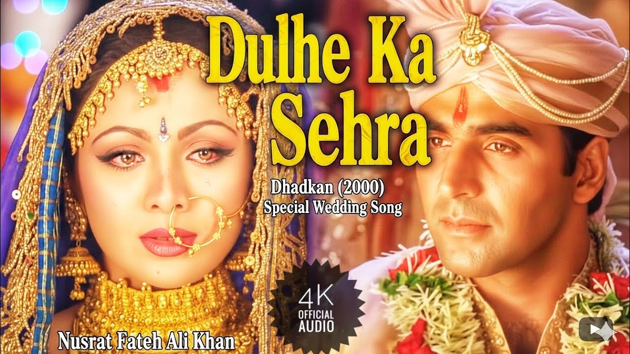 Dulhe Ka Sehra -Song | Dhadlan(2000) Akshay Kumar & Shilpa Shetty #nusratfatehalikhan #dulhekashehra
