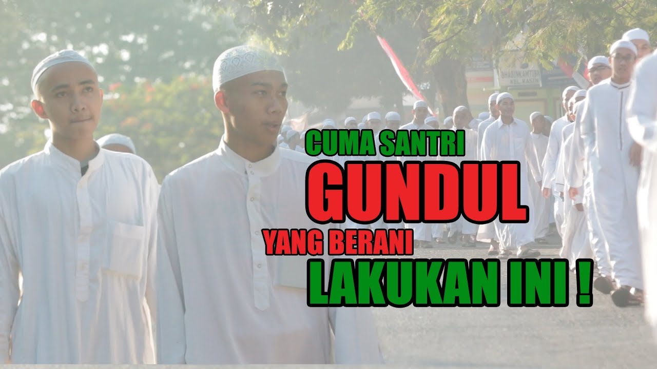 Keberanian Santri Muncul Setelah Kepala Digundul