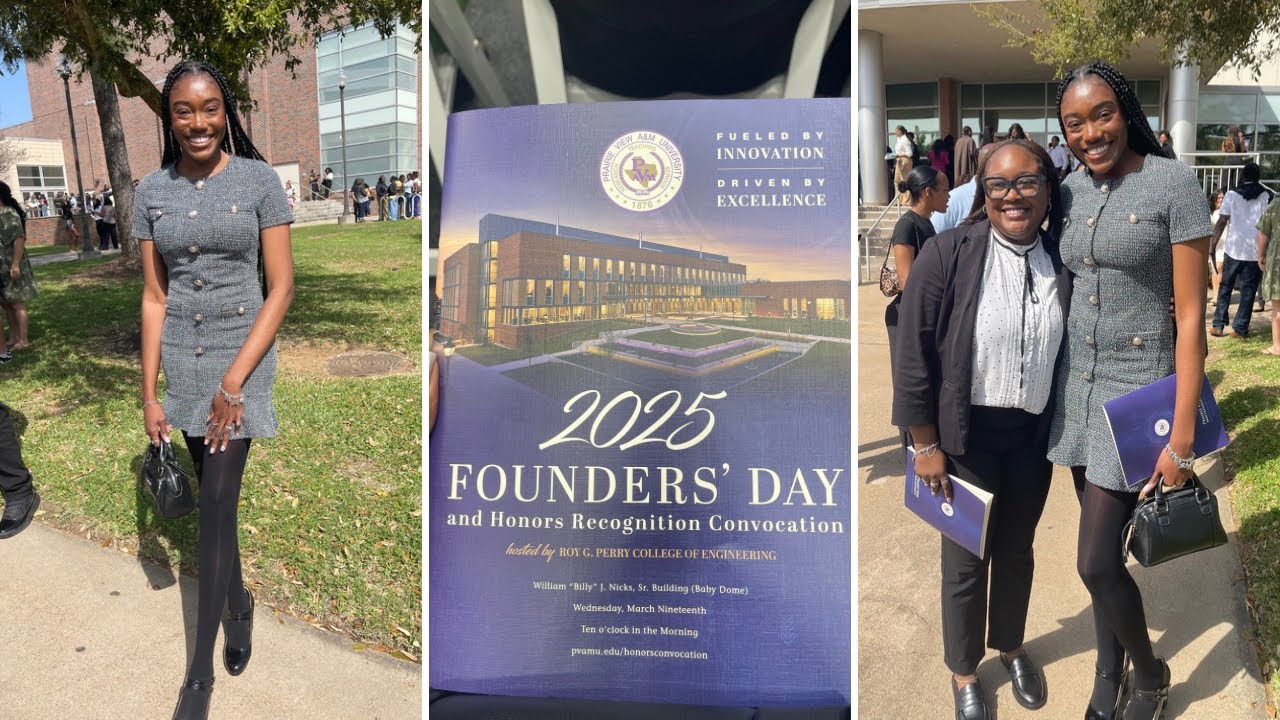 Honors Convocation Vlog || PVAMU Founders Day!!