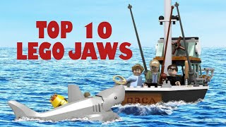 TOP 10 LEGO JAWS