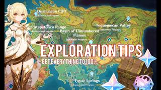 Genshin Exploration tips and tricks! Easy guide