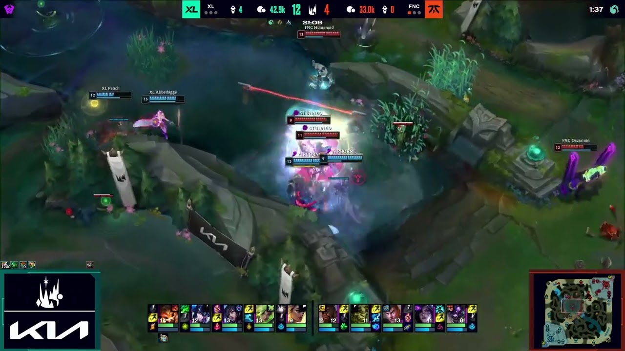 LEC   XL vs FNC   Both Teams Are Pretty Happy That Nothing Happened Came off That