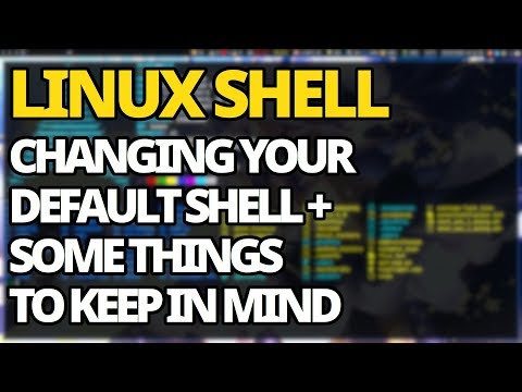 Linux: How To Change Your Default Shell In A Couple Of Ways