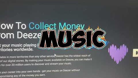 Get your music on Deezer and upload it for online fans and get paid in dollars #music #money 