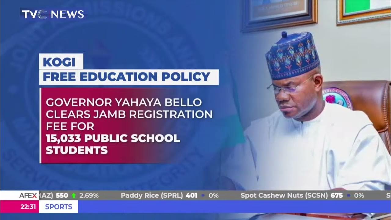 Governor Yahaya Bello Clears Jamb Registration Fee For 15,033 Public School Students