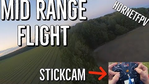 Mid Range Flight With Stickcam. Fpv Freestyle. Steez 5 in.