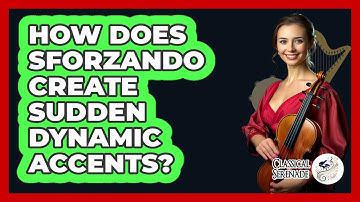 How Does Sforzando Create Sudden Dynamic Accents?