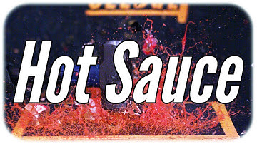 Sledgehammer vs Hot Sauce in Slow Motion! - SLEDGE