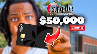 $50,000 Apple Federal Credit Union Credit Card! Bad Credit OK (No Docs) Apple Federal Credit Union Exploit