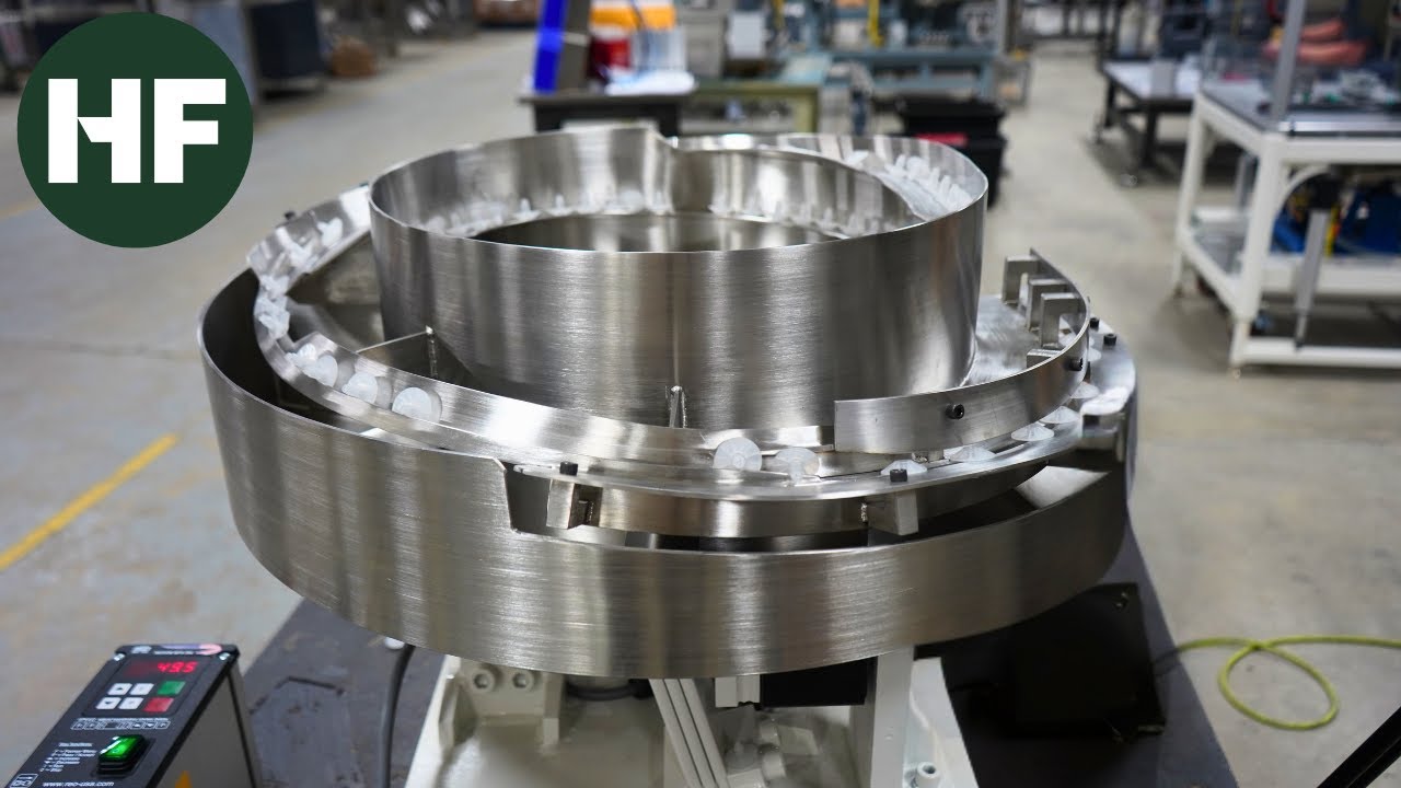 18" Vibratory Feeder for Fittings Orientation | 80 PPM