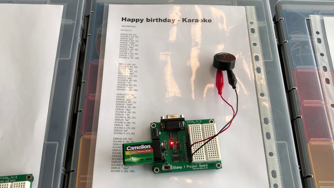 Vorstellung Basic Stamp Mikrocontroller