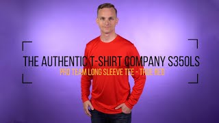 The Authentic T-Shirt Company Pro Team Long Sleeve Tee | BlankShirts.ca