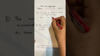 Subject Verb Agreement Rule 4 | Common mistakes in Sentence Correction | KPPSC SST General