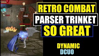 DCUO Retro Combat Parser Trinket April Fools Gift SO COOL - 1966 Batman Style Combat Words Silly Fun