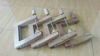 แนะนำ..ซี-แคล้มป์ C-clamp 7×7 นิ้ว ราคา 250 บาทรวมส่ง จับชิ้นงานได้แน่นมาก